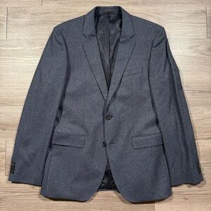 Men’s Hugo Boss Virgin Wool Blend Blue The James Sport Coat Size 40L